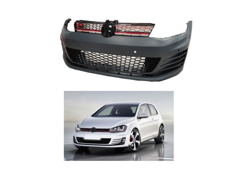 VOLKSWAGEN GOLF 7 2013-2017 IÇIN UYUMLU GTI ON TAMPON VE PANJUR SETI